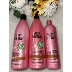 Salon Selectives Conditioner Volume/Body 22.5oz Inc. 60% More-RARE HTF Size